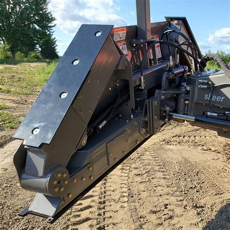 grader blade for skid steer for sale|grading attachments for skid steer.